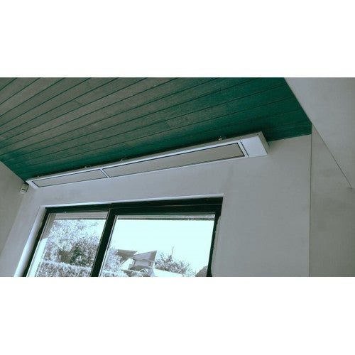 ECOSUN HEATSTRIP 1200W wit infraroodverwarmer - sfeerimpressie