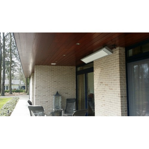 ECOSUN HEATSTRIP 1800W antraciet infraroodverwarmer - sfeerimpressie
