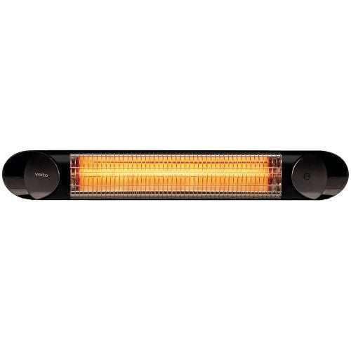Veito Blade S 2500W Black infrarood terrasverwarmer - vooraanzicht