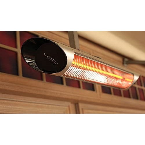 Veito Blade S 2500W Silver infrarood terrasverwarmer - montage