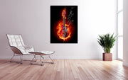 Heat4All ICONIC 1000W glazen fotopaneel frameless 80x120 cm voor woonkamer en kantoor
