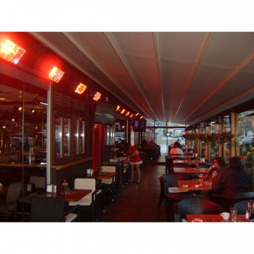 Heliosa 66 anthracite, Red lamp 2000W (3m)