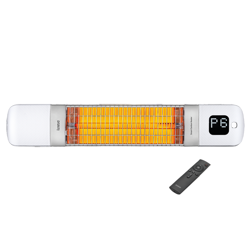 Infraroodverwarming veranda Luxeva Wit