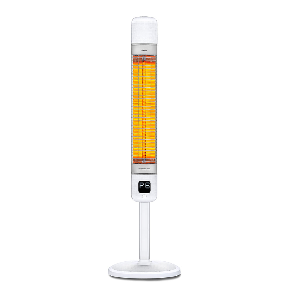 Infraroodverwarming op voet Luxeva Wit