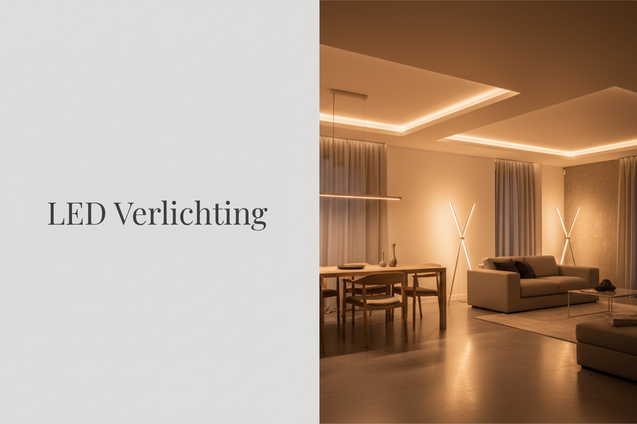 LED verlichting banner — infraroodpanelen met LED verlichting