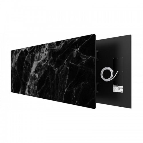Welltherm Black Marble 930 Watt Stone Art infraroodpaneel - detail