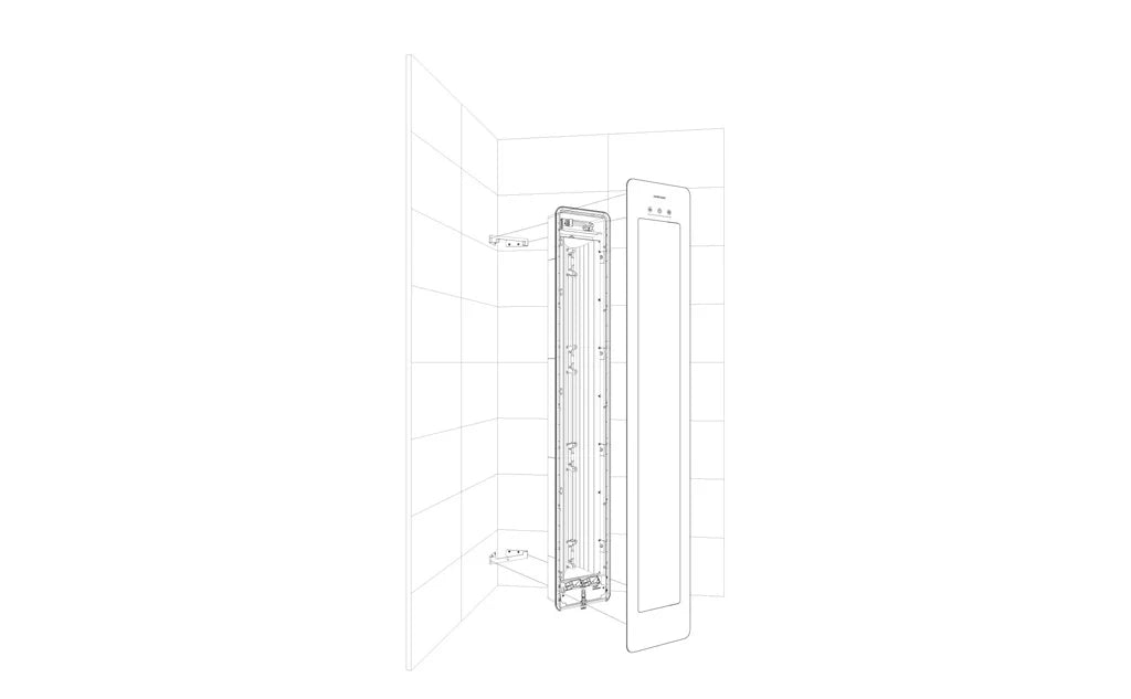 Sunshower PLUS/L 3x1000W infrarood en 4x400W UV voor spierontspanning en huidverzorging thuis - afbeelding 3