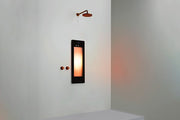 Sunshower ONE/S 1000W zwart infrarood douchepaneel voor badkamer en wellness