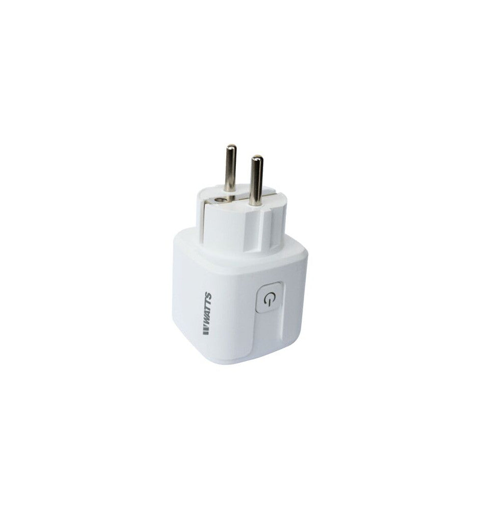 Watts BT-PR02 RF plug-in ontvanger in stopcontact voor draadloze temperatuurregeling - zijaanzicht