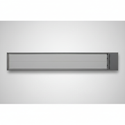ECOSUN HEATSTRIP 2400W Anthracite - Front View