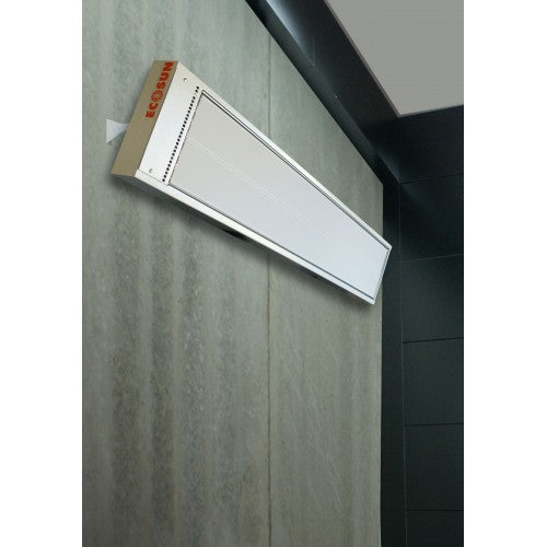 ECOSUN HEATSTRIP 1800W wit infraroodverwarmer - achterzijde