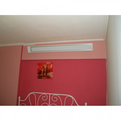 ECOSUN HEATSTRIP 1200W wit infraroodverwarmer - zijaanzicht