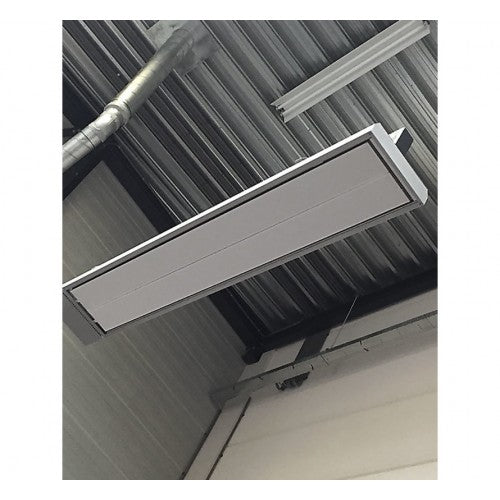 ECOSUN HEATSTRIP 1800W antraciet infraroodverwarmer - kleurweergave