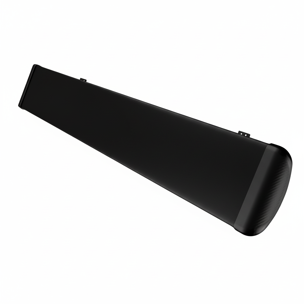 MO-EL Hot-top Black 3200W - Correct zwart paneel