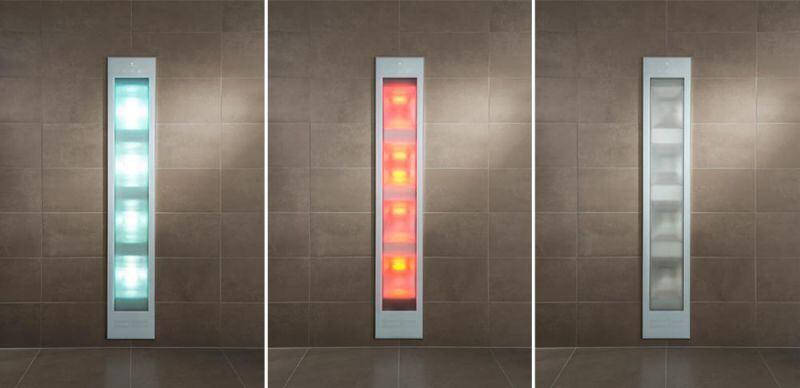 Sunshower Deluxe infrarood wellnessstraler, UV en IR straling.