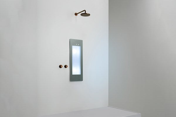 Sunshower PLUS/S 1000W grijs infrarood en UV douchepaneel voor badkamer en wellness