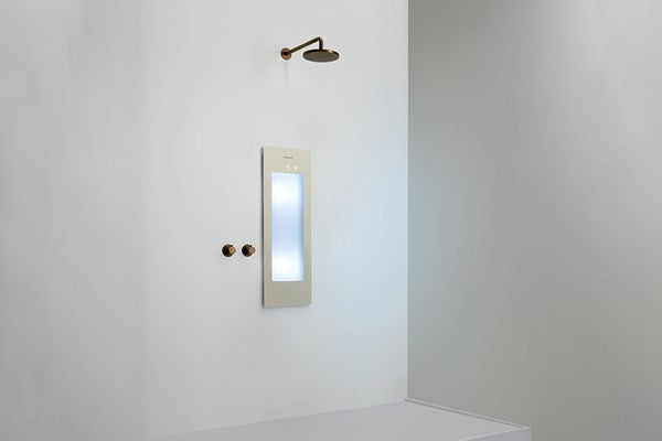 Sunshower PLUS/S 1000W zandwit infrarood en UV douchepaneel voor badkamer en wellness